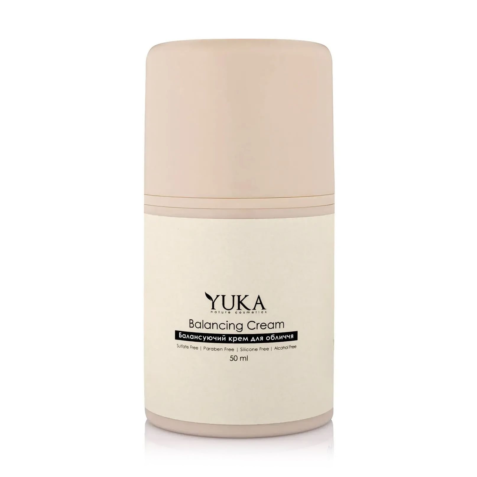 Балансувальний крем для обличчя Yuka Balancing Cream для молодої шкіри, 50 мл